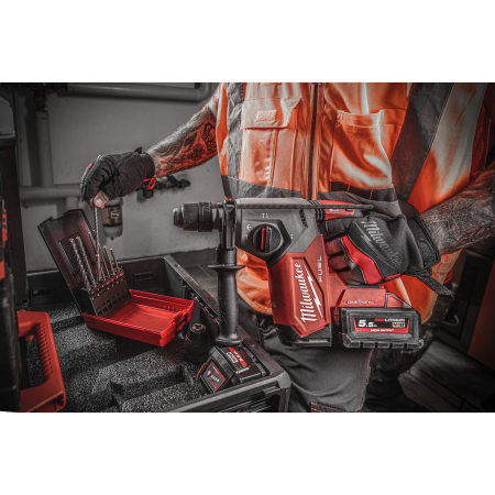 MILWAUKEE M18 FUEL™ ONE-KEY™ 4-režimové kladivo 26 mm SDS-PLUS se sklíčidlem FIXTEC™ 4933478503