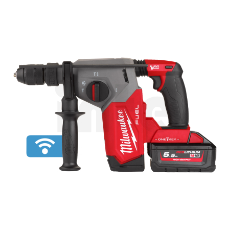 MILWAUKEE M18 FUEL™ ONE-KEY™ 4-režimové kladivo 26 mm SDS-PLUS se sklíčidlem FIXTEC™ 4933478504