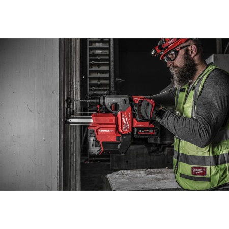 MILWAUKEE M18 ONEFHXDEL M18 FUEL™ ONE-KEY™ 4-režimové kladivo 26 mm SDS-PLUS s maticí FIXTEC™ a odsáváním 4933478506