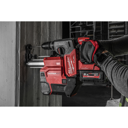 MILWAUKEE M18 ONEFHXDEL M18 FUEL™ ONE-KEY™ 4-režimové kladivo 26 mm SDS-PLUS s maticí FIXTEC™ a odsáváním 4933478506