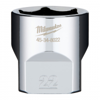 MILWAUKEE 3/8˝ nástrčný klíč - 22 mm 4932479998