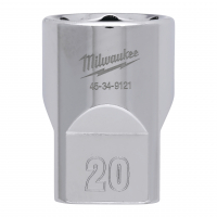 MILWAUKEE 1/2˝ nástrčný klíč - 20 mm 4932480018