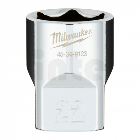 MILWAUKEE 1/2˝ nástrčný klíč - 22 mm 4932480020