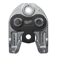 MILWAUKEE Lisovací čelisti J18-M12 GEBERIT 4932480885