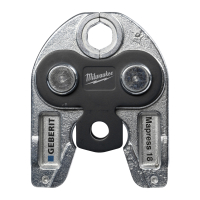 MILWAUKEE Lisovací čelisti J18-M18 GEBERIT 4932480887