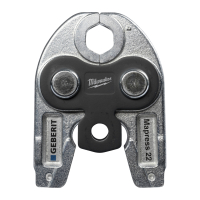 MILWAUKEE Lisovací čelisti J18-M22 GEBERIT 4932480888