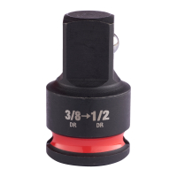 MILWAUKEE Průmyslové hlavice Shockwave redukce 3/8" na 1/2" 4932480300