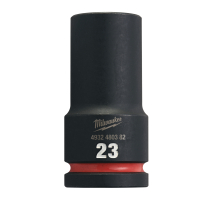 MILWAUKEE Průmyslové hlavice Shockwave 3/4" HEX 23mm dlouhé 4932480382