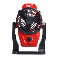 MILWAUKEE vzduchový ventilátor M12 AF 4933478228