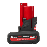 MILWAUKEE M12 HB5 Akumulátor M12 5.0 Ah HIGH OUTPUT 4932480165