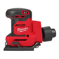 MILWAUKEE M18 BQSS-0 vibrační bruska na čtvrtinu listu brusného papíru 4933479966