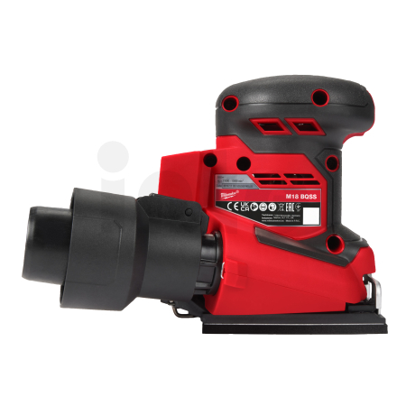 MILWAUKEE M18 BQSS-0 vibrační bruska na čtvrtinu listu brusného papíru 4933479966