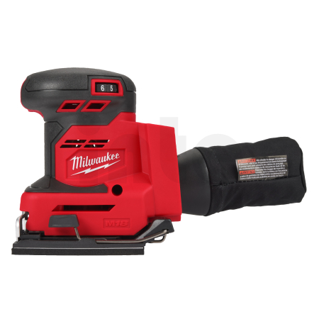 MILWAUKEE M18 BQSS-0 vibrační bruska na čtvrtinu listu brusného papíru 4933479966