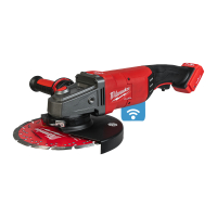 MILWAUKEE M18 ONEFLAG230XPDB-0 FUEL ONE-KEY 230 mm úhlová bruska s kolébkovým spínačem 4933478781