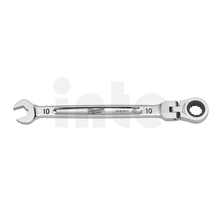 MILWAUKEE Ráčnový očkoplochý klíč MAX BITE s kloubem 10 mm 4932480183