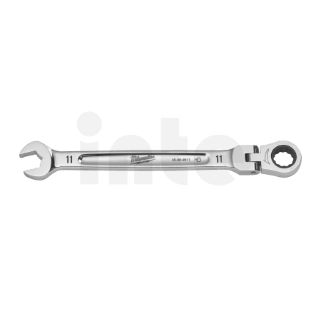 MILWAUKEE Ráčnový očkoplochý klíč MAX BITE s kloubem 11 mm 4932480184