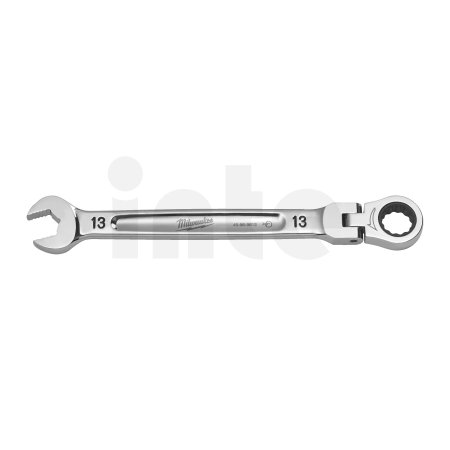 MILWAUKEE Ráčnový očkoplochý klíč MAX BITE s kloubem 13 mm 4932480186