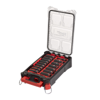 MILWAUKEE SADA PRŮMYSLOVÝCH HLAVIC 1/2" V ORGANIZÉRU PACKOUT 4932480943