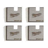 MILWAUKEE Čelisti 1¼″ BSPT slitina 4932480230