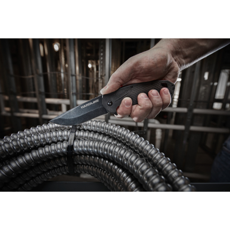 MILWAUKEE HARDLINE™ zavírací nůž 89 mm - hladký 4932492453