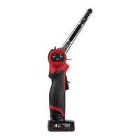 MILWAUKEE M12 M12FBFL13-402B pásová pilníková bruska 13 mm 4933480961