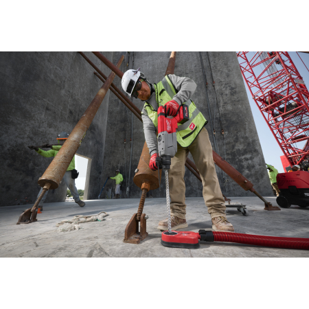 MILWAUKEE M18 FDDEL32 Speciální odsávání prachu pro 32mm SDS-Plus kladivo s D rukojetí M18 FUEL™ s mechanismem AUTOPULSE™ 493349