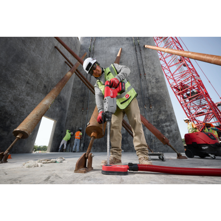 MILWAUKEE M18 FDDEL32 Speciální odsávání prachu pro 32mm SDS-Plus kladivo s D rukojetí M18 FUEL™ s mechanismem AUTOPULSE™ 493349