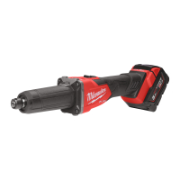 MILWAUKEE M18 FDGRB-502X FUEL přímá bruska s posuvným spínačem 4933480954