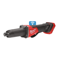 MILWAUKEE M18 FDGROVPDB-0X FUEL ONE-KEY přímá bruska s proměnnými otáčkami a kolébkovým spínačem 4933480957