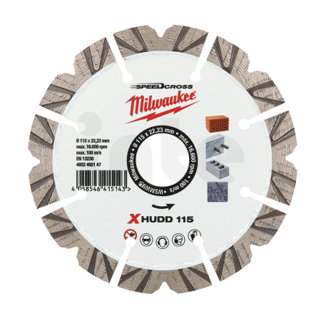 MILWAUKEE Kotouč  X-HUDD 115 mm 4932492147