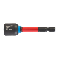 MILWAUKEE Magnetický nástrčný klíč SHOCKWAVE IMPACT DUTY HEX 10x65 mm - 1 ks 4932492441