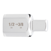 MILWAUKEE ½″ Drive ½″F X ⅜″M adaptér 4932480649