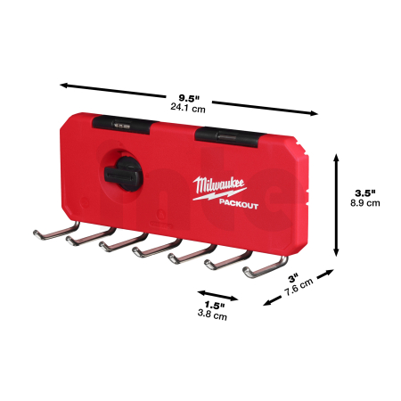 MILWAUKEE PACKOUT Držák se 7 háčky 4932493384