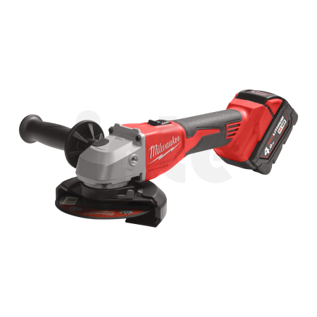 MILWAUKEE M18 bezuhlíková úhlová bruska 125 mm s posuvným spínačem 4933492644