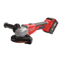 MILWAUKEE M18 bezuhlíková úhlová bruska 125 mm s posuvným spínačem 4933492644