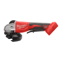 MILWAUKEE M18 bezuhlíková úhlová bruska 125 mm s kolébkovým spínačem 4933492645