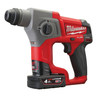 MILWAUKEE M12 CH-402C Aku kompaktní SDS-plus kladivo 4933441475
