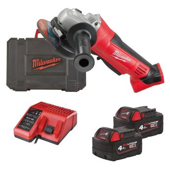 MILWAUKEE HD18 AG-125-402C M18 Aku úhlová bruska s kolébkovým spínačem 125 mm 4933441507