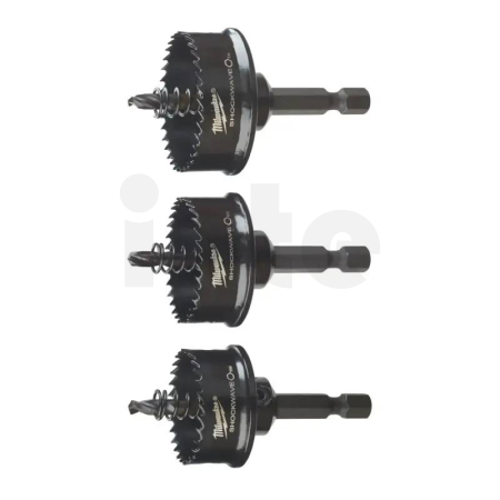 MILWAUKEE Sada kruhových pilek/děrovek Shockwave Impact Duty Holesaw SET, 22, 29, 35 mm 4932501139