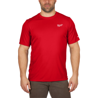 MILWAUKEE Funkční triko s krátkým rukávem, červené - M 4932493069