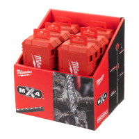 MILWAUKEE Sada vrtáků SDS-Plus MX4 (10 ks) 4932492115