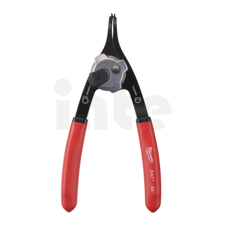 MILWAUKEE kleště na pojistné kroužky, zahnuté - 45° - 1,2 mm 4932492491