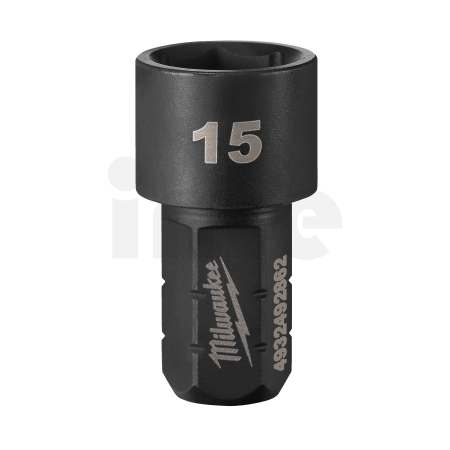 MILWAUKEE Průchozí nástrčné hlavice 15 mm FPTR-PTS 4932492862