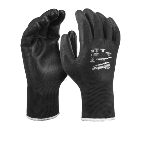MILWAUKEE Univerzální rukavice – 10/XL - 12 ks 4932493241