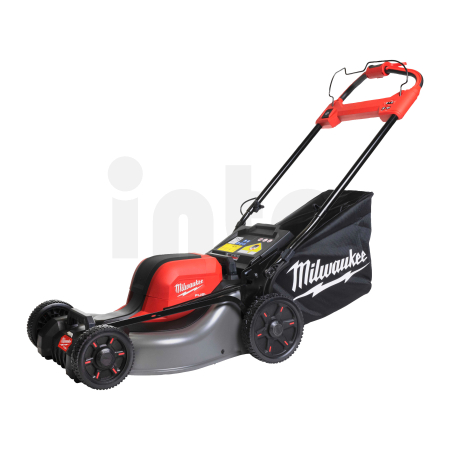 MILWAUKEE M18 F2LM4 Aku sekačka na trávu, záběr 46 cm, s pojezdem, s košem, 2x aku M18 FB8 + nabíječka  4933499215