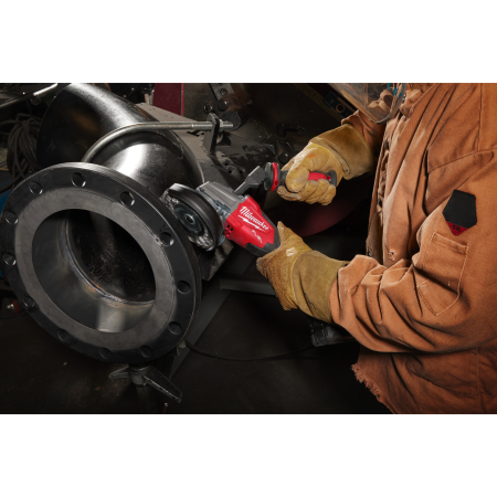 MILWAUKEE M18 FSAGSVO125X-0X FUEL bezpečnostní uhlová bruska 125 mm s variabilními otáčkami a funkcí ONE-KEY 4933493552