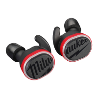 MILWAUKEE L4 RLEPB-301 USB dobíjecí zátky do uší s Bluetooth 4933478750